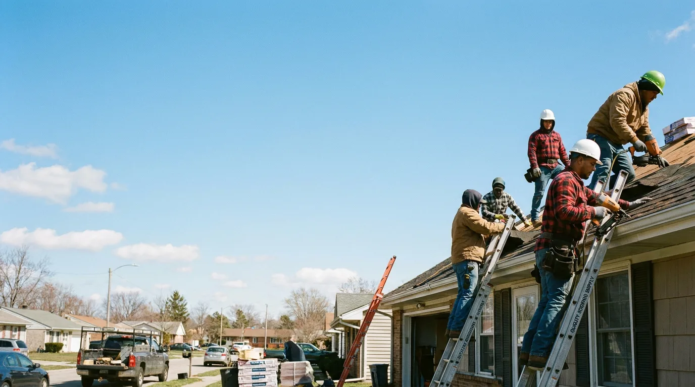 Roofing in Pleasant Hill, IL near me
